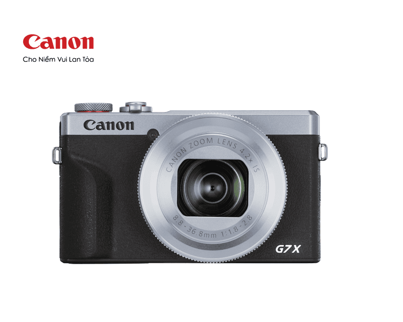 Máy ảnh Canon POWERSHOT G7X MKIII BK/SIL (Đen/Bạc) Máy ảnh & Máy quay