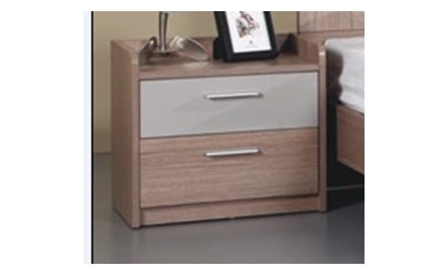 Tab đầu giường, 3C102 màu oak (1) Đồ nội thất