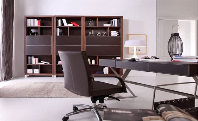 Ảnh Giá sách, BF111-2 màu Walnut (4)