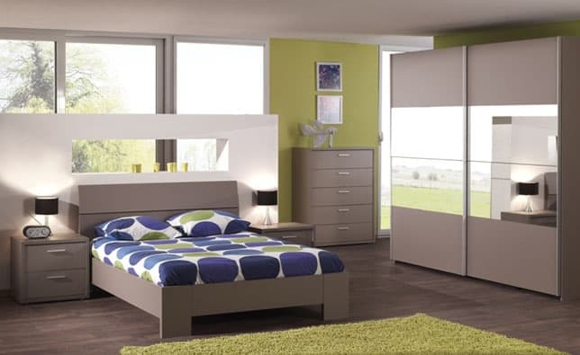 Ảnh Giường 1.8m, PIPPB18SP200 màu Xám (3) - Hãng Neyt nhập khẩu từ Bỉ