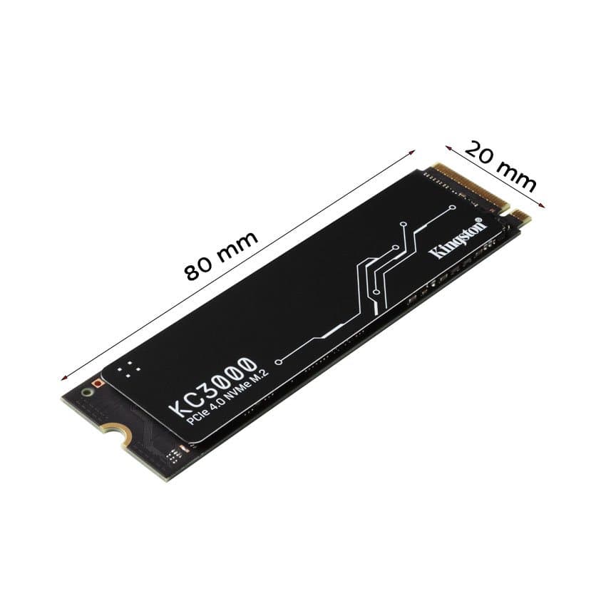 Ảnh Ổ cứng SSD Kingston KC3000 NVMe™ PCIe Gen 4.0 SKC3000S/512G