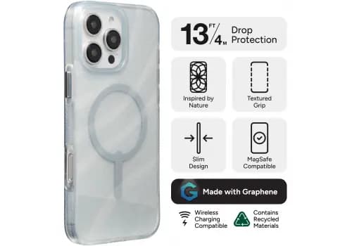Ảnh Ốp lưng iPhone 16 Pro - ZAGG Milan Snap - Swirl Glitter - 702316391