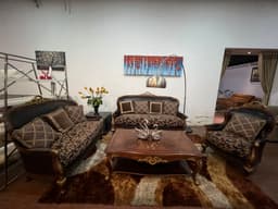 Sofa 1+2+3, V3007B (3) - Thương hiệu Monarchy