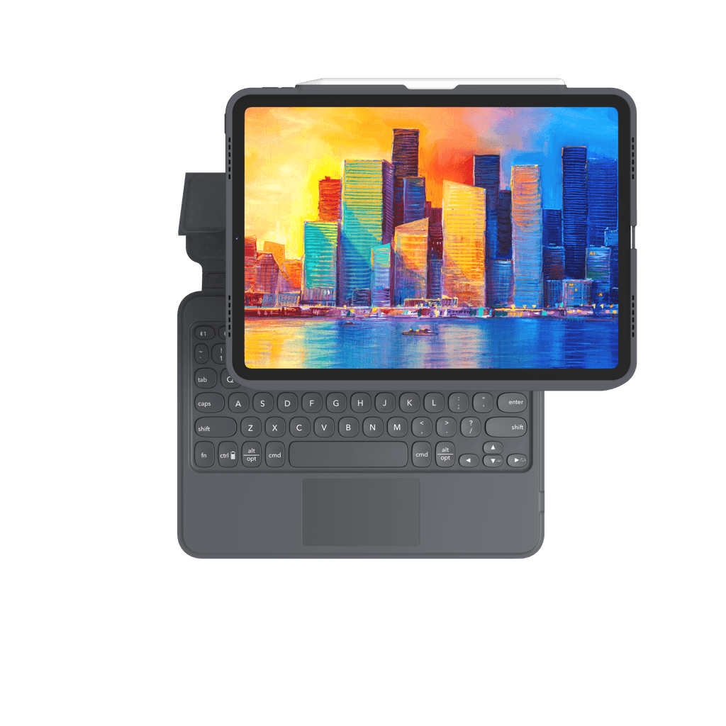 Ảnh Ốp lưng kèm bàn phím ZAGG Keyboard Pro Keys-Apple-iPad 10.9/11 Pro-Black/Gray-UK-103407271