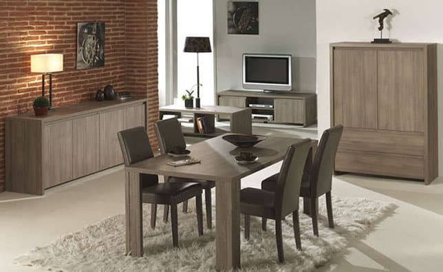 Ảnh Bàn ăn, LUGOTAF màu larch (2)