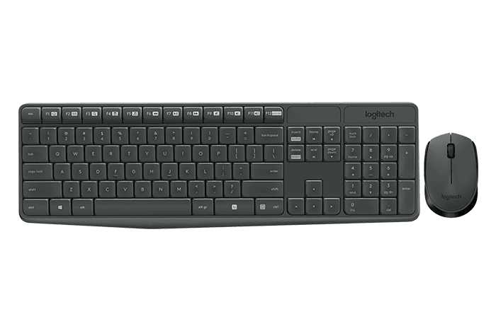 Ảnh Bộ bàn phím, chuột không dây Logitech MK235