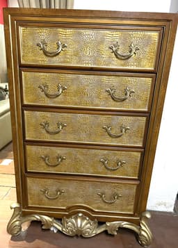 Tủ 5 ngăn kéo đứng, B098-39 (1) - Thương hiệu Monarchy