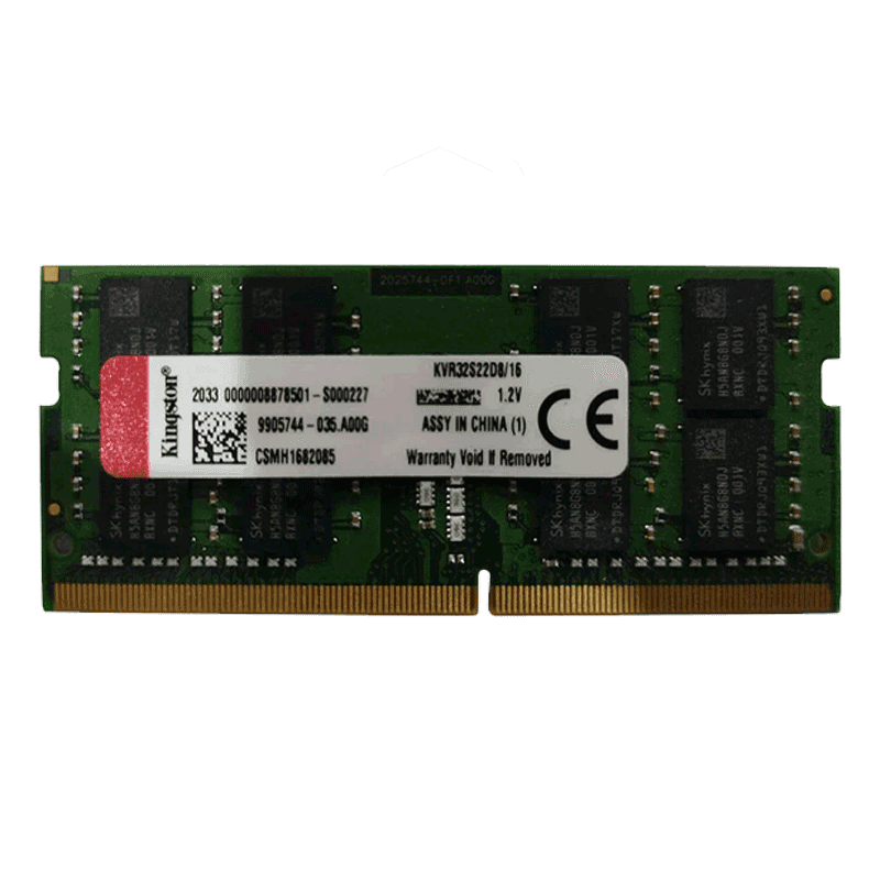Ram Laptop Kingston 16GB 3200MHz DDR4 Non-ECC CL22 SODIMM 1Rx8