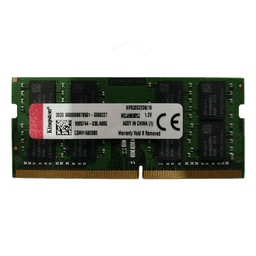 Ram Laptop Kingston 16GB 3200MHz DDR4 Non-ECC CL22 SODIMM 1Rx8