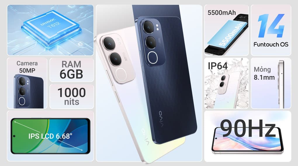Ảnh Điện thoại vivo Y19s 6GB/128GB