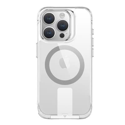 Ốp lưng MagSafe iPhone 15 Pro Nhựa cứng viền dẻo JINYA T-STAND Chính hãng
