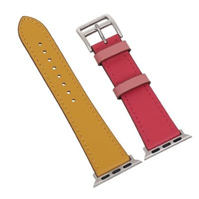 Dây da MVW mặt 40mm M07-01-40 Nâu Đỏ