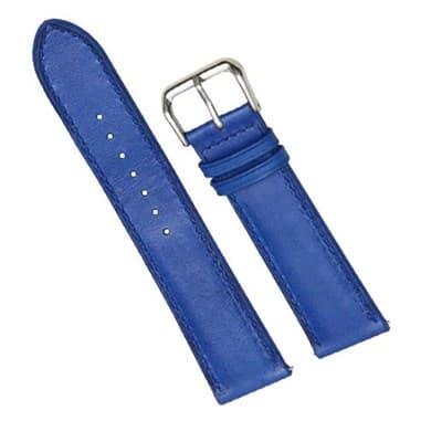 Dây da tổng hợp đồng hồ 16mm DVM3K1 Xanh dương Điện tử, Viễn thông