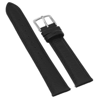 Dây da đồng hồ 18mm SL101-03 Đen Điện tử, Viễn thông