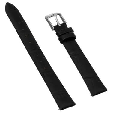 Dây da đồng hồ 14mm SL100-01 Đen Điện tử, Viễn thông