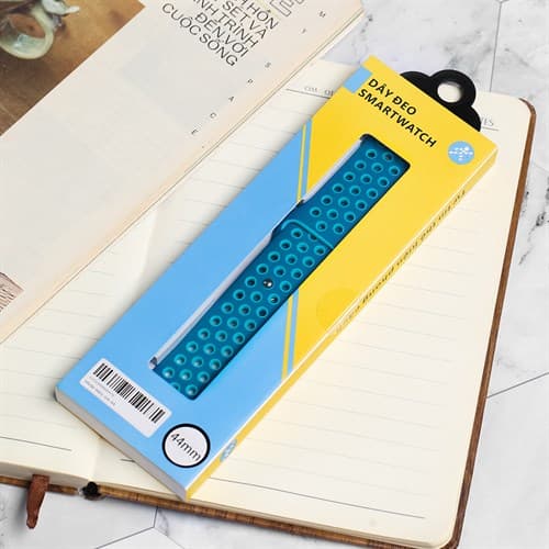 Ảnh Dây silicone MVW mặt 44mm M01-04-44 Xanh dương