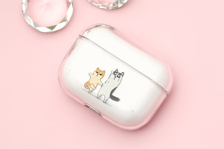 Ảnh Túi đựng AirPods Pro Nhựa cứng trong JM PD01