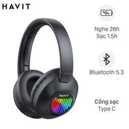 Tai nghe Bluetooth Chụp Tai Havit H663BT