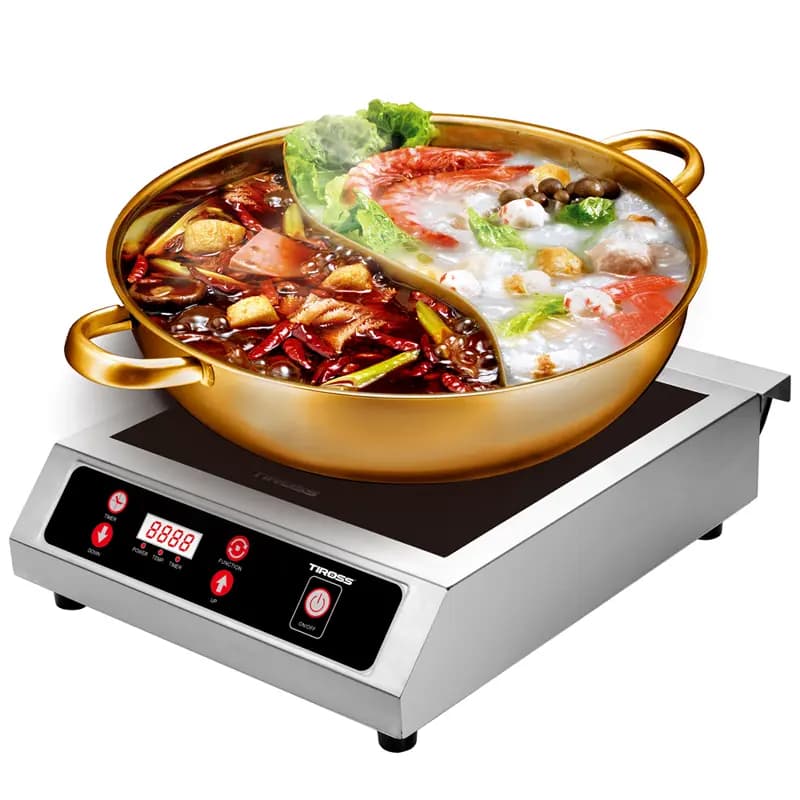 Ảnh Bếp từ công nghiệp cơ Tiross TS8042 3500W