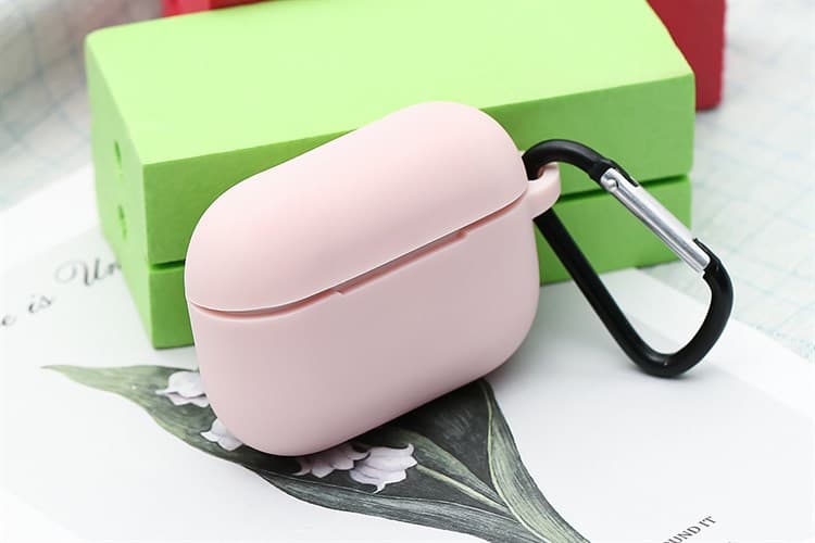 Ảnh Túi đựng AirPods Pro Nhựa dẻo kèm móc JM AP02