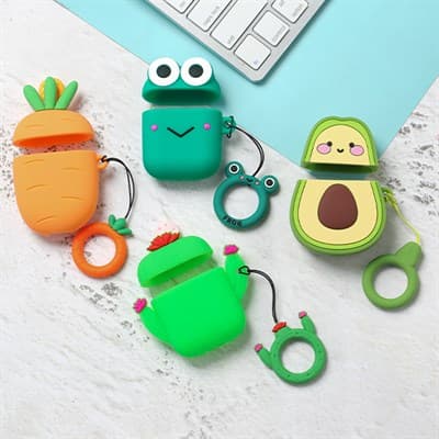Túi đựng Airpods 1 & 2 Nhựa dẻo Carton JM Phụ kiện