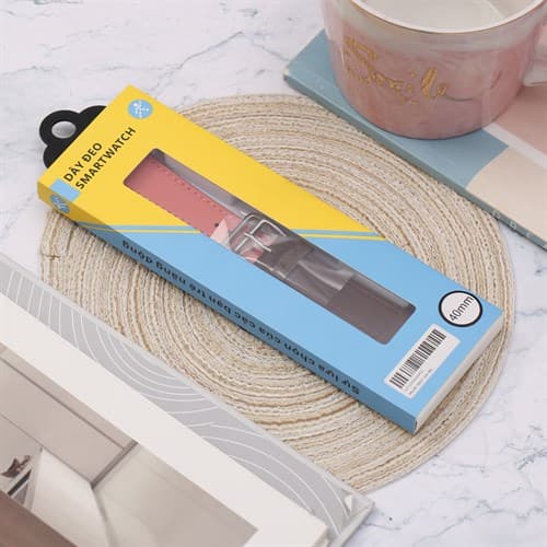 Ảnh Dây da MVW mặt 40mm M07-04-40 Hồng Nâu