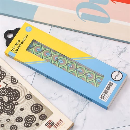 Ảnh Dây silicone MVW mặt 40mm M05-04-40 Hoa văn