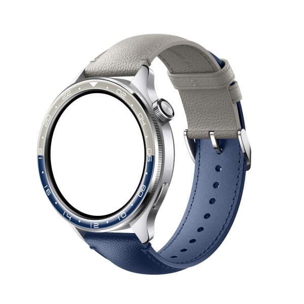 Dây da viền bezel gốm Xiaomi Watch S4 BHR9916GL Xanh Xám