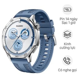 Đồng hồ thông minh Huawei Watch GT 5 46mm viền thép dây Woven