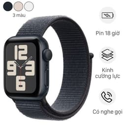 Đồng hồ thông minh Apple Watch SE 2 GPS 44mm viền nhôm dây vải