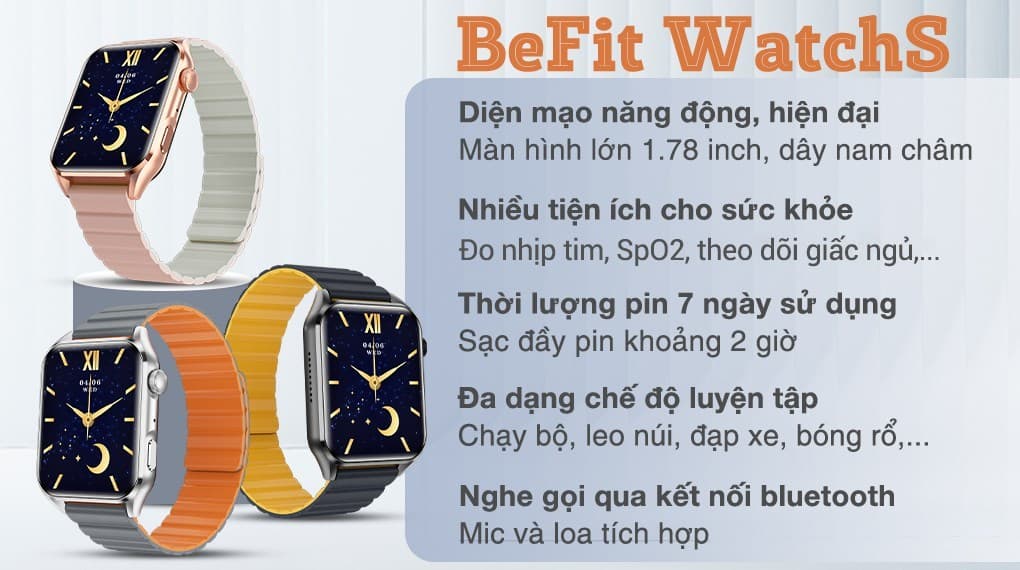 Ảnh Đồng hồ thông minh BeFit WatchS 45mm