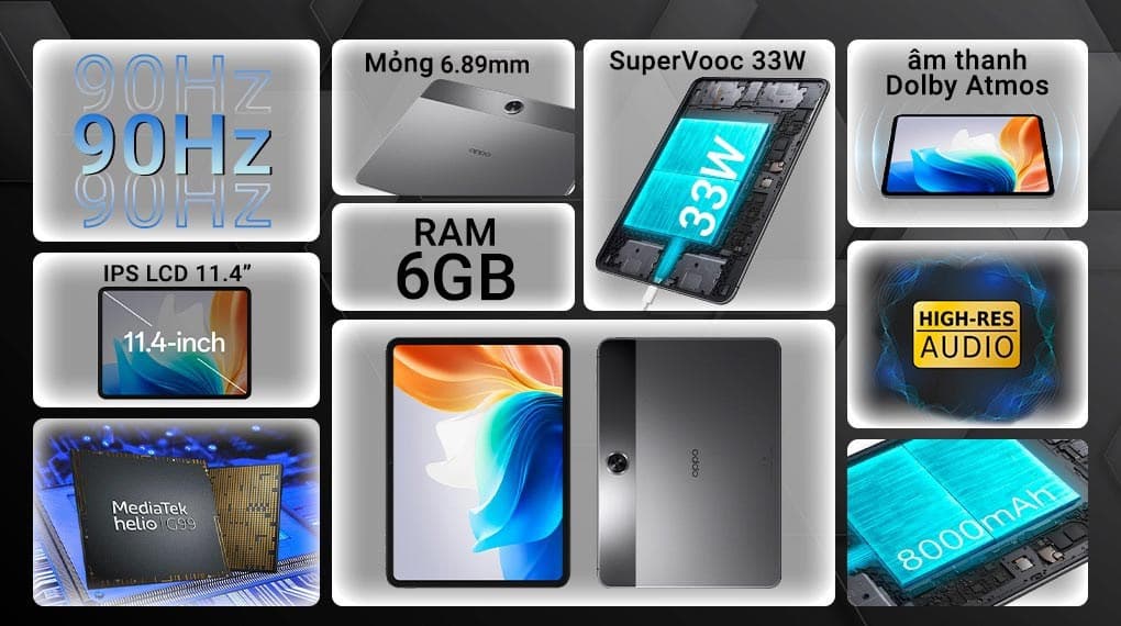 Ảnh Máy tính bảng OPPO Pad Neo WiFi 6GB/128GB