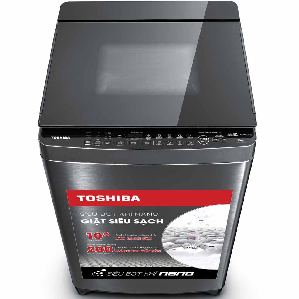 Máy Giặt Toshiba Inverter 16 Kg AW-DUG1700WV (SS)