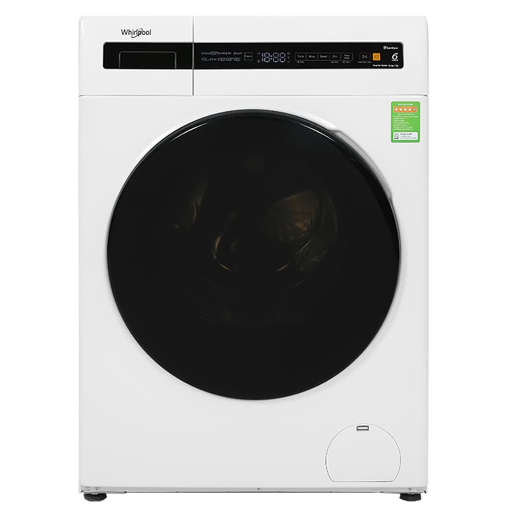 Máy Giặt Sấy Whirlpool Inverter 10.5/7 Kg WWEB10702FW