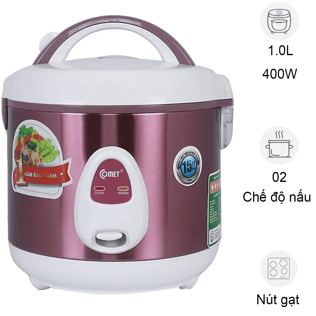 Nồi Cơm Điện Comet CM8025