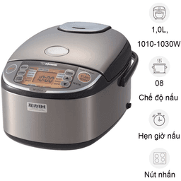 Nồi Cơm Áp Suất Điện Tử Cao Tần Zojirushi NP-HRQ10-XT - 1.0L - Xuất Xứ Nhật Bản
