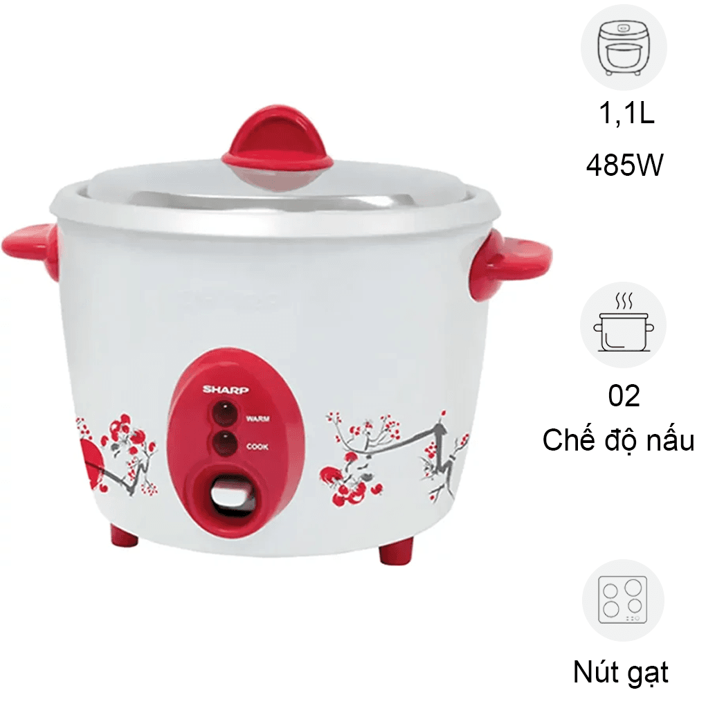 Nồi Cơm Điện Sharp KSH-D11V 1.1 lít