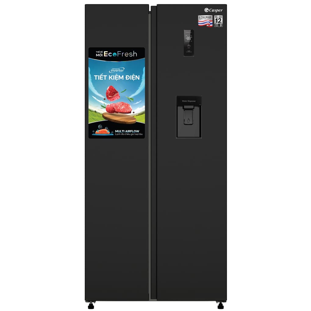 Tủ Lạnh Casper Inverter 458 Lít RS-460PBW