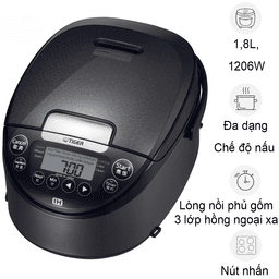 Nồi Cơm Điện Cao Tần Tiger JPW-G18W 1.8 Lít - Nhật Bản