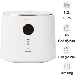 Nồi Cơm Điện Lock&lock EJR384IVY Nemo Rice Cooker 1.2 Lít
