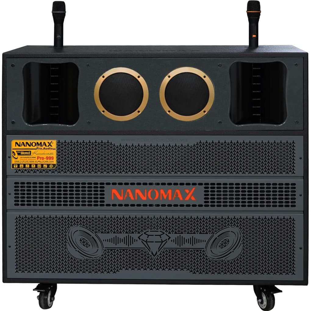 Ảnh Loa Kéo Tủ Bình Nanomax Pro-999 3200W