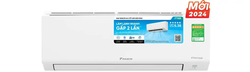 Ảnh Máy Lạnh Daikin Inverter 2 Hp FTKB50YVMV