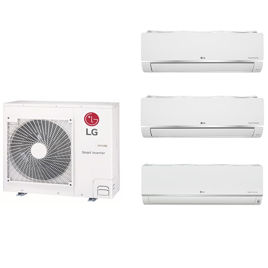 Bộ Máy Lạnh Multi LG Inverter 3 Dàn Lạnh 4 HP Z4UQ36GFA0