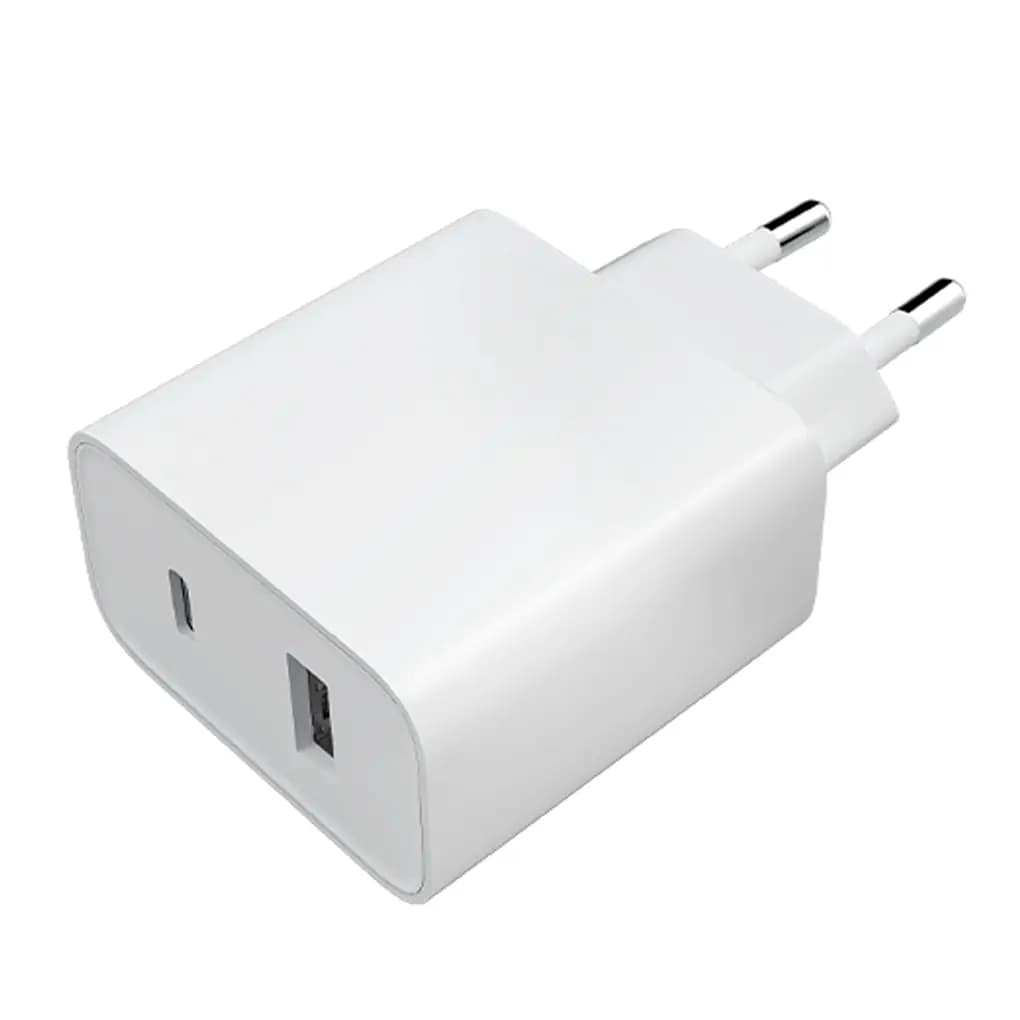 Ảnh Đầu Sạc (Adapter) Xiaomi Mi 33W, 2 Cổng, Trắng
