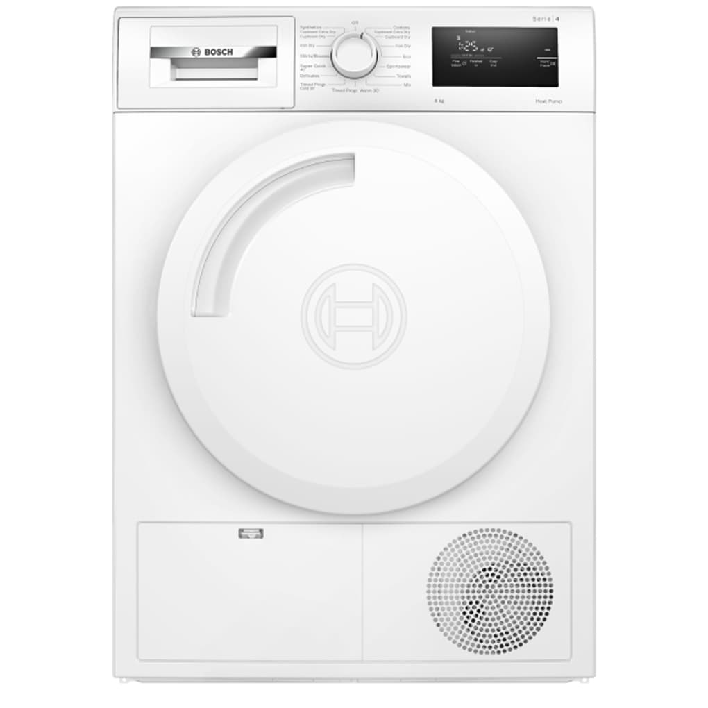 Máy Sấy Bơm Nhiệt Bosch 8 Kg WTH83028SG