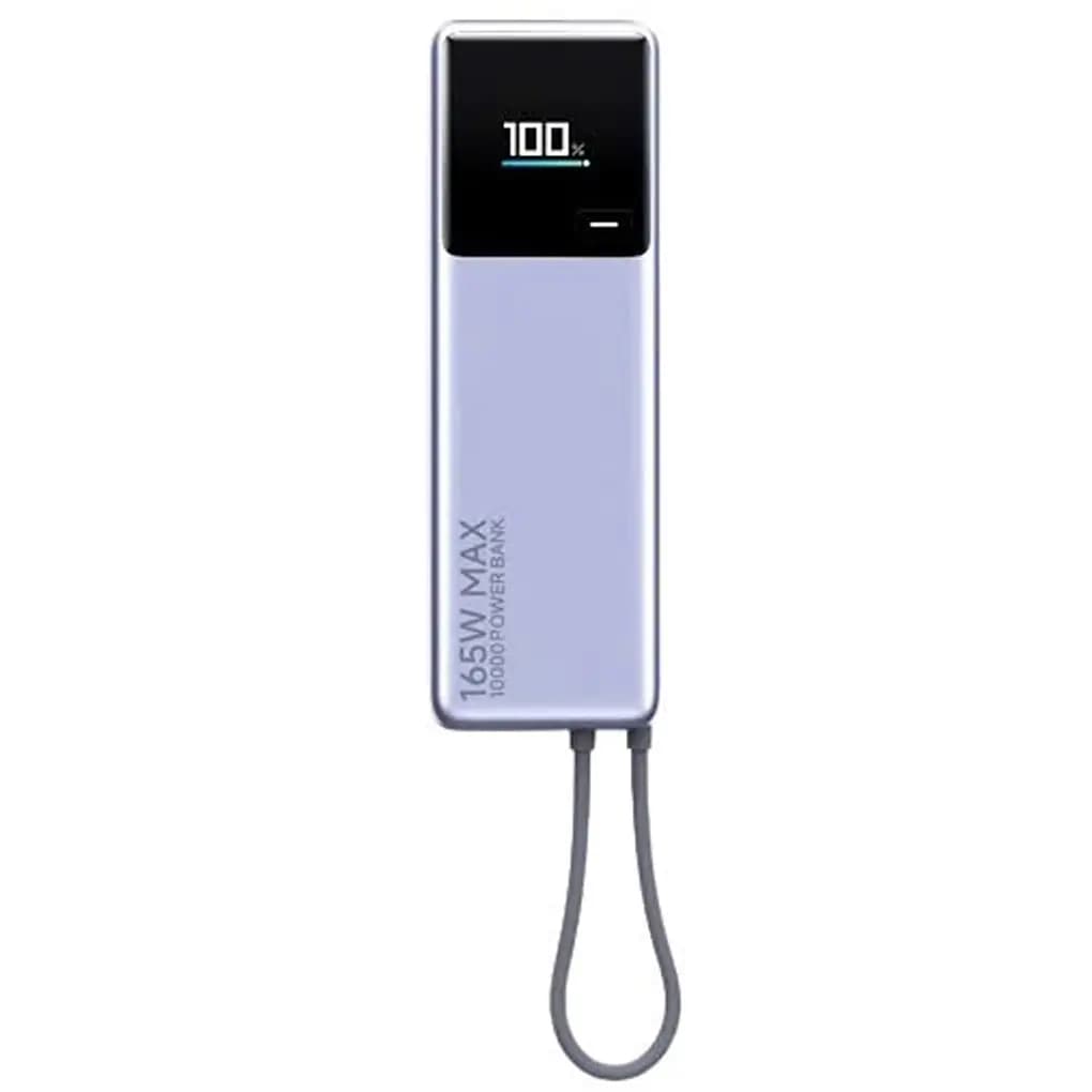 Ảnh Pin Sạc Dự Phòng (POWER BANK) Xiaomi 165W Power Bank 10000mAh (Integrated Cable) (BHR9334TH)