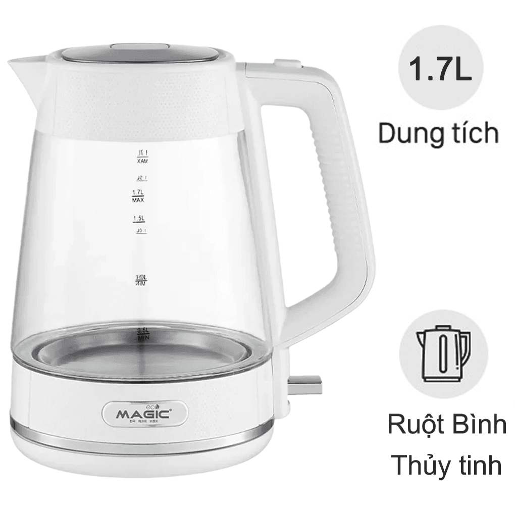 Bình Đun Siêu Tốc Magic Eco AC-41 1.7 Lít