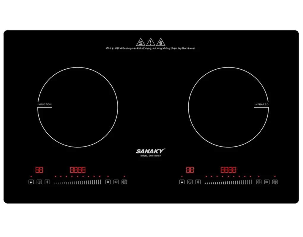 Ảnh Bếp Điện Từ - Hồng Ngoại Sanaky VH-5100HGT