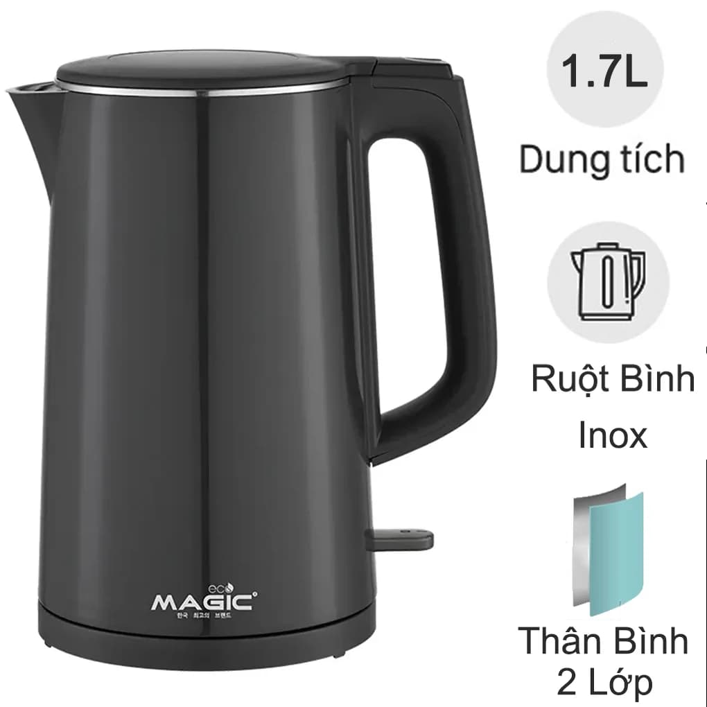 Ảnh Bình Đun Siêu Tốc Magic Eco AC-40 1.7 Lít