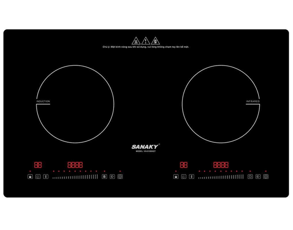 Bếp Điện Từ - Hồng Ngoại Sanaky VH-5100HGT
